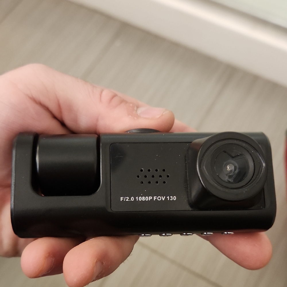 Black 1080P Dash Camera